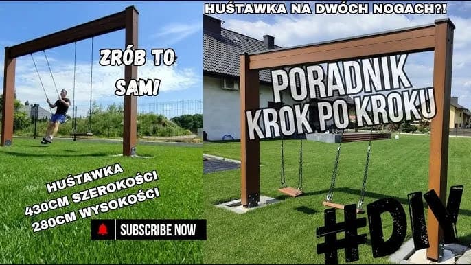 Jak zrobić huśtawkę bocianie gniazdo - proste kroki do samodzielnej budowy