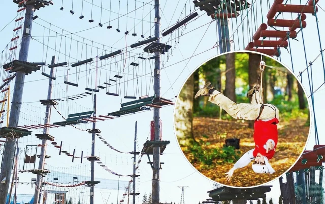 Park linowy Podlasie – niezapomniane atrakcje dla całej rodziny